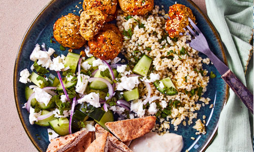Falafel Mezze Deluxe